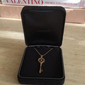 Gold Tiffany Key Necklace